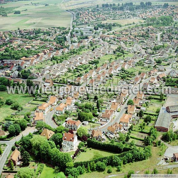 Photo aérienne de Oignies