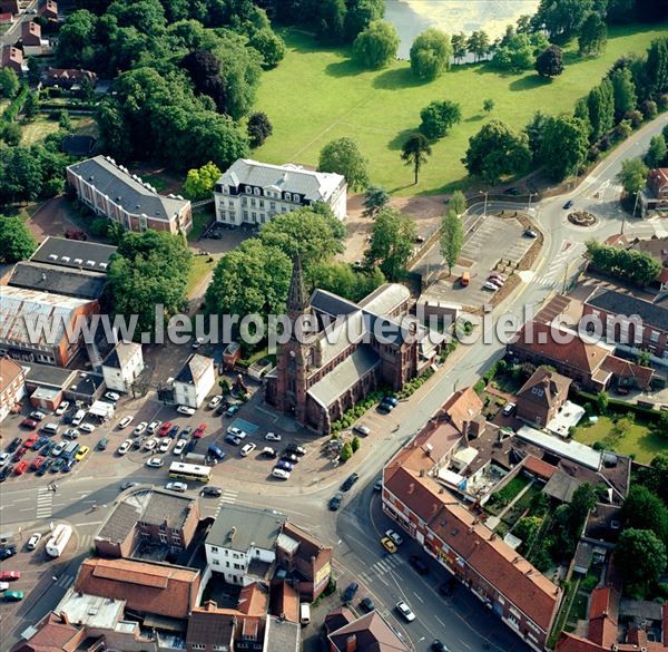 Photo aérienne de Oignies