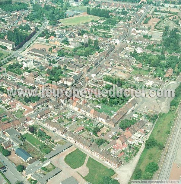 Photo aérienne de Isbergues