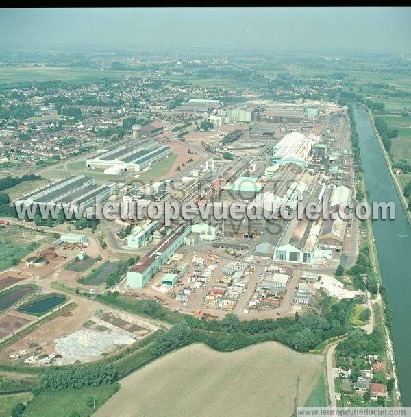 Photo aérienne de Isbergues