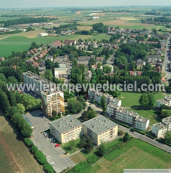 Photo aérienne de Bapaume