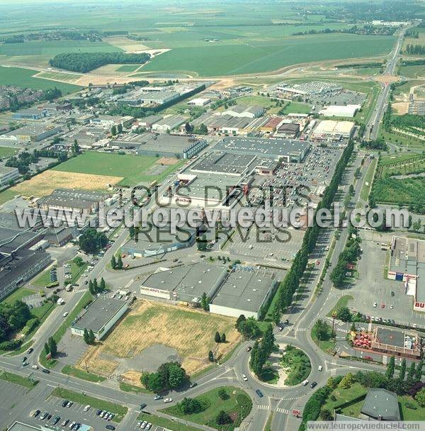 Photo aérienne de Arras