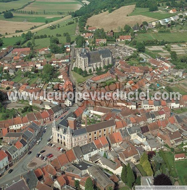 Photo aérienne de Auxi-le-Château