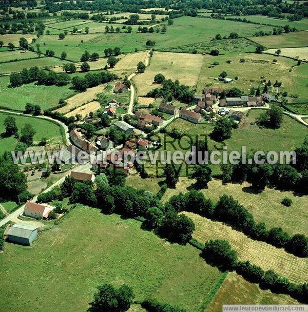 Photo aérienne de Huriel