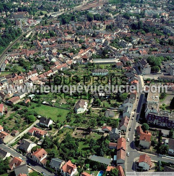 Photo aérienne de Moulins