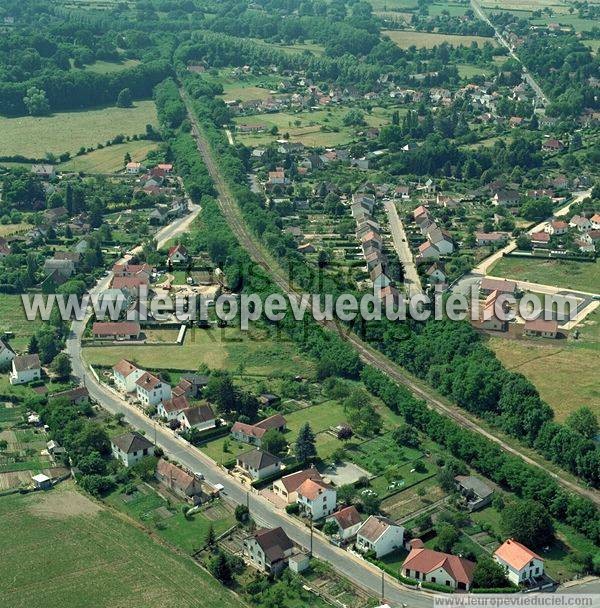 Photo aérienne de Moulins