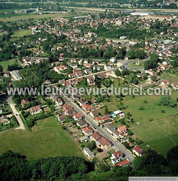 Photo aérienne de Moulins