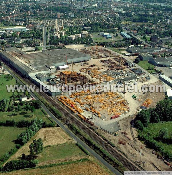 Photo aérienne de Moulins