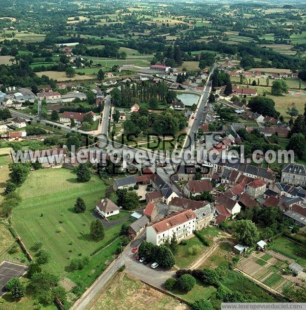 Photo aérienne de Marcillat-en-Combraille