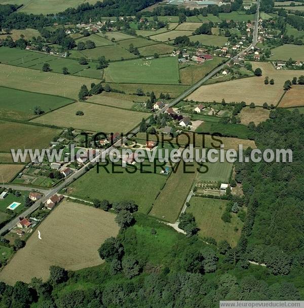 Photo aérienne de Commentry