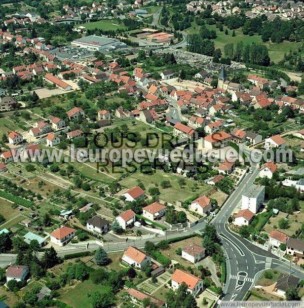 Photo aérienne de Dsertines