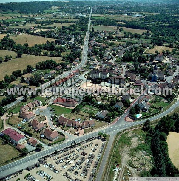 Photo aérienne de Saint-Victor