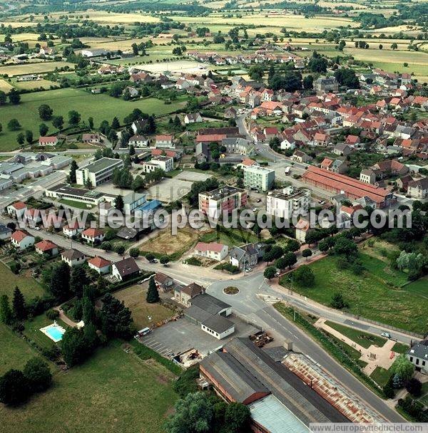 Photo aérienne de Montmarault