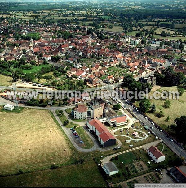 Photo aérienne de Montmarault