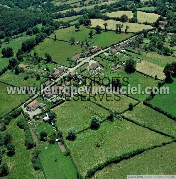 Photo aérienne de Buxires-les-Mines