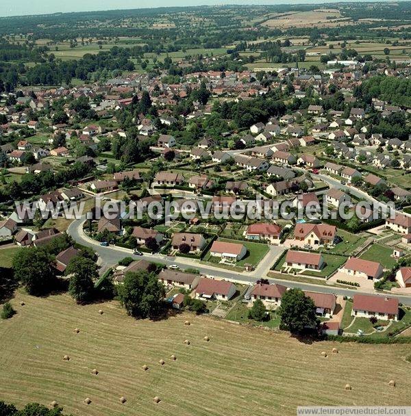 Photo aérienne de Cosne-d'Allier