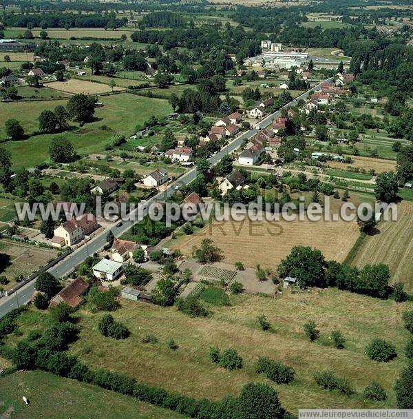 Photo aérienne de Cosne-d'Allier