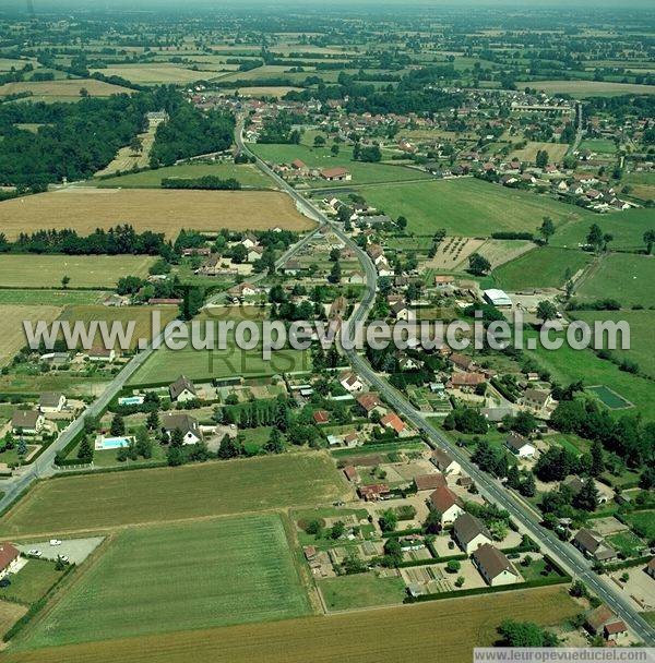 Photo aérienne de Beaulon