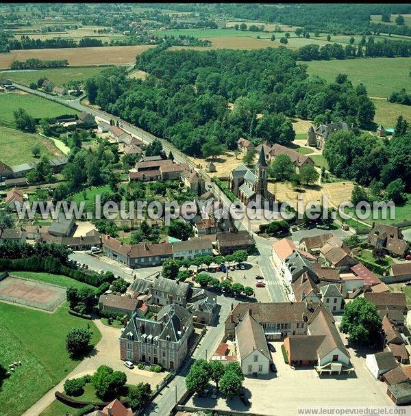 Photo aérienne de Beaulon