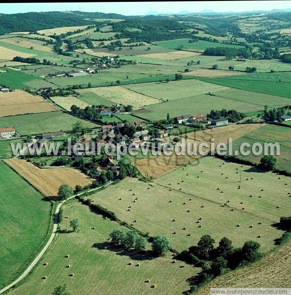 Photo aérienne de breuil