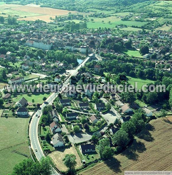 Photo aérienne de breuil