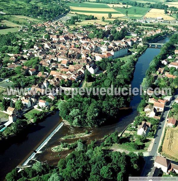 Photo aérienne de breuil