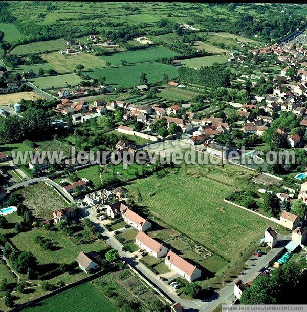 Photo aérienne de breuil