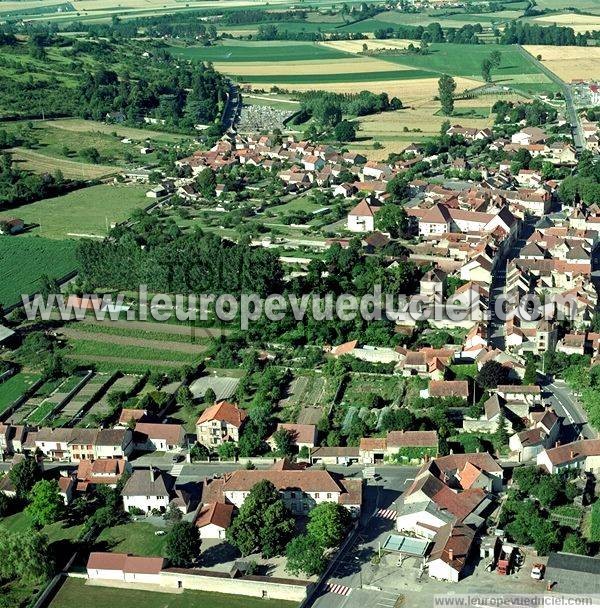 Photo aérienne de breuil