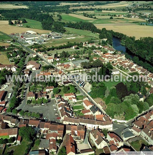 Photo aérienne de breuil