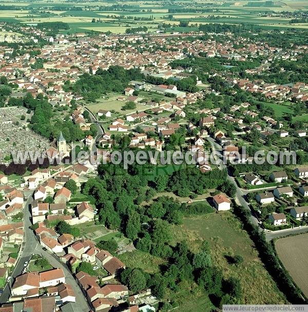 Photo aérienne de Gannat