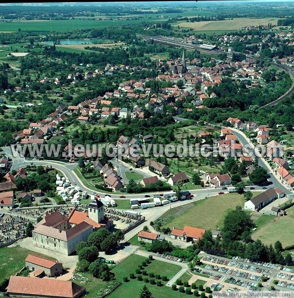 Photo aérienne de Saint-Germain-des-Fosss