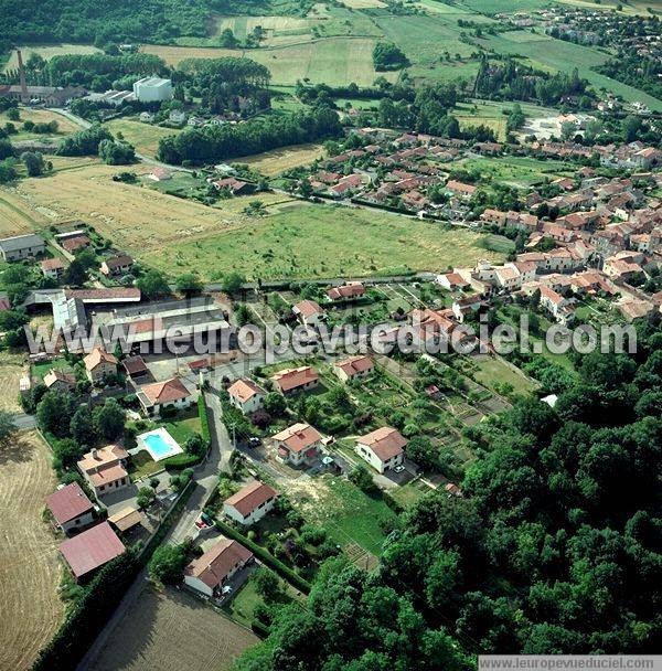 Photo aérienne de Billom