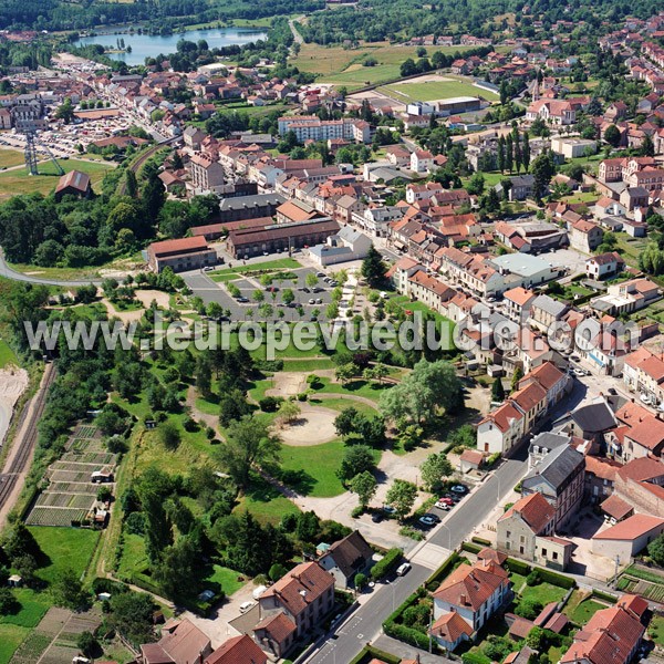 Photo aérienne de Saint-loy-les-Mines