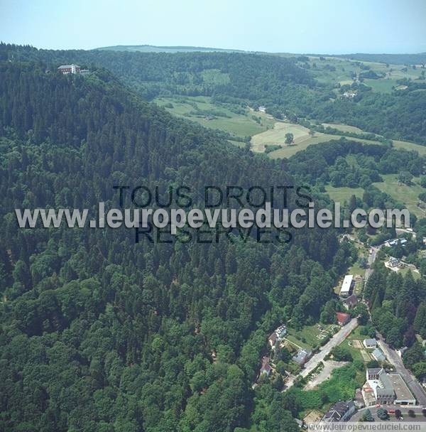 Photo aérienne de La Bourboule