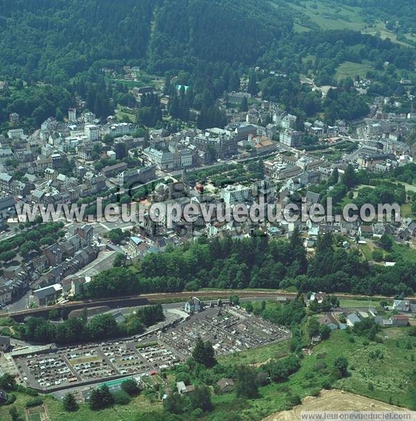 Photo aérienne de La Bourboule