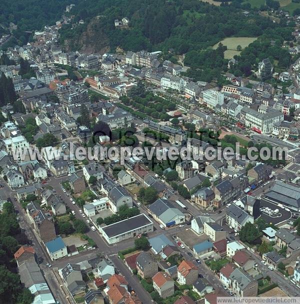 Photo aérienne de La Bourboule