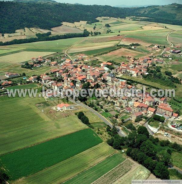 Photo aérienne de Champeix