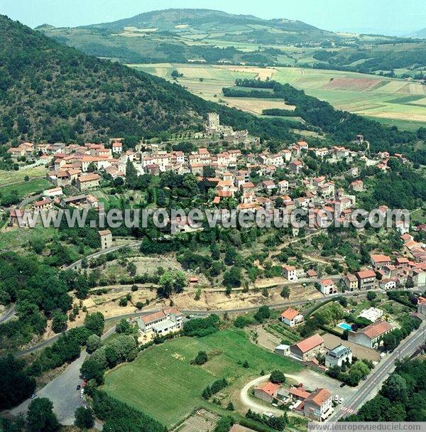 Photo aérienne de Champeix