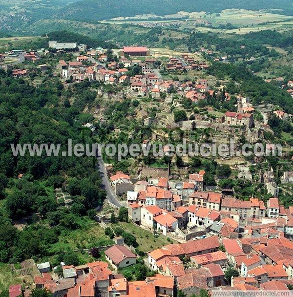 Photo aérienne de Champeix