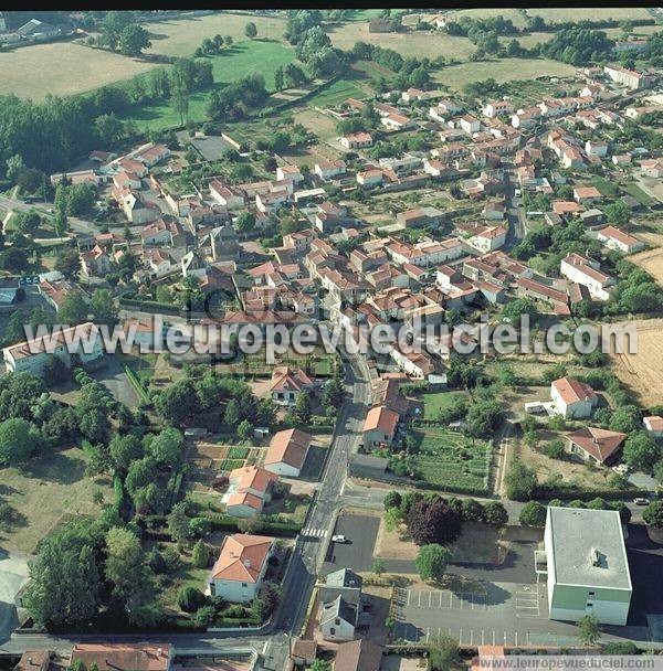 Photo aérienne de Chantonnay