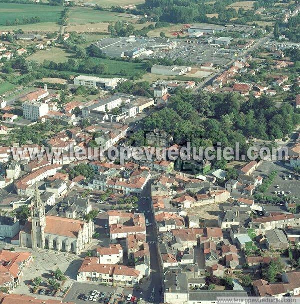 Photo aérienne de Chantonnay