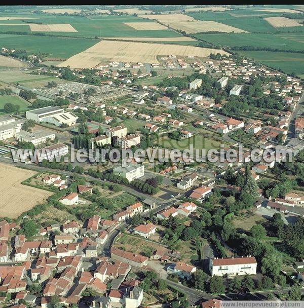 Photo aérienne de Chantonnay