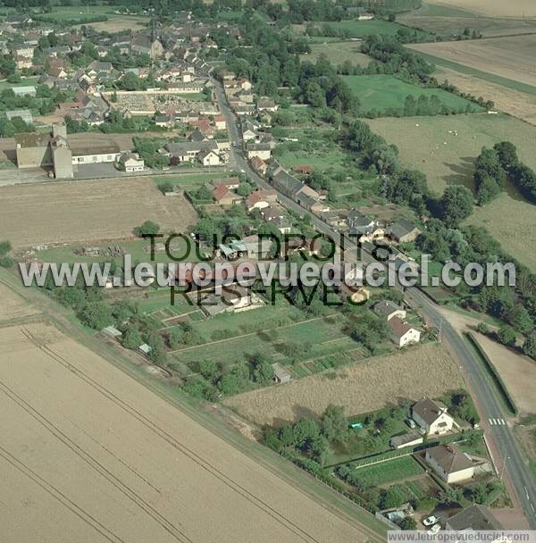 Photo aérienne de Dangeau