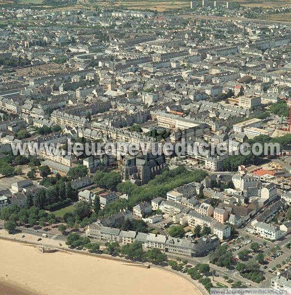 Photo aérienne de Saint-Nazaire