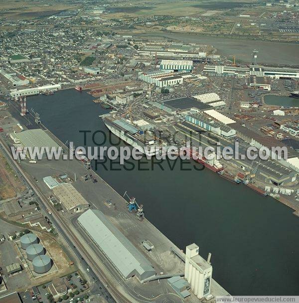 Photo aérienne de Saint-Nazaire