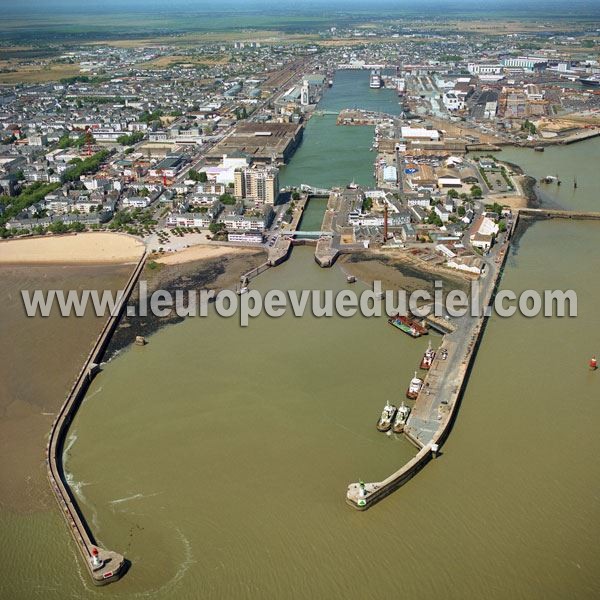 Photo aérienne de Saint-Nazaire