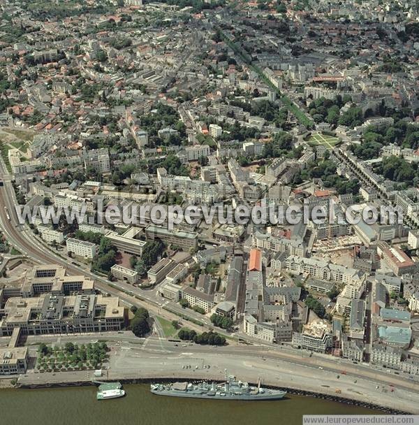 Photo aérienne de Nantes