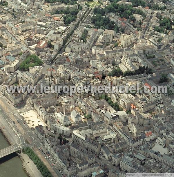 Photo aérienne de Nantes