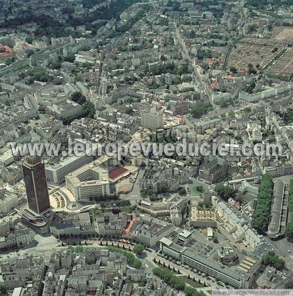 Photo aérienne de Nantes