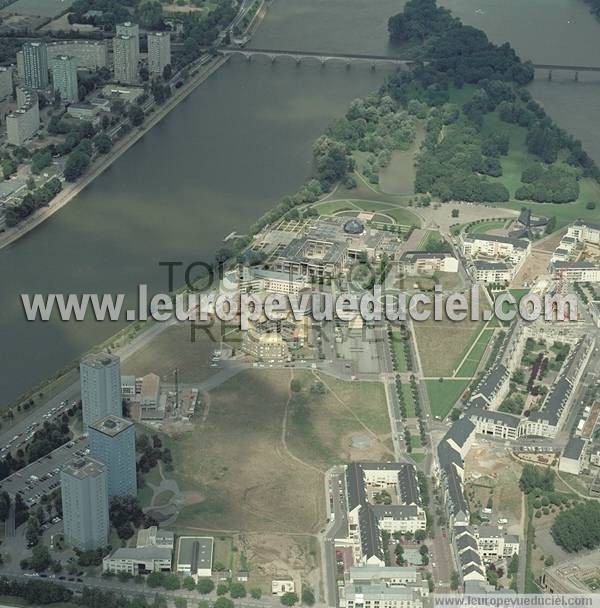 Photo aérienne de Nantes